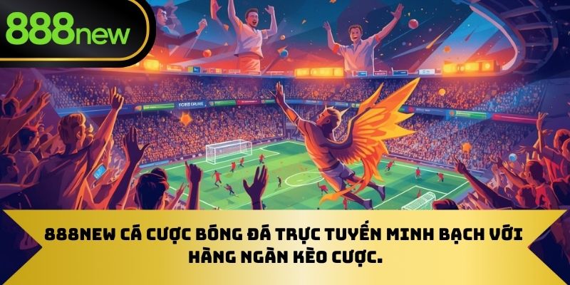 888NEW cá cược bóng đá trực tuyến minh bạch với hàng ngàn kèo cược